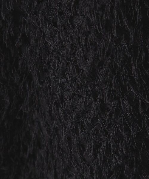 OPAQUE.CLIP / オペーク ドット クリップ シャツ・ブラウス | 前後2WAY シアーフリンジジャカードブラウス【洗濯機OK】 | 詳細14