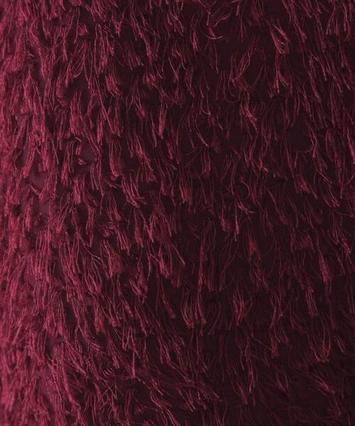 OPAQUE.CLIP / オペーク ドット クリップ シャツ・ブラウス | 前後2WAY シアーフリンジジャカードブラウス【洗濯機OK】 | 詳細21