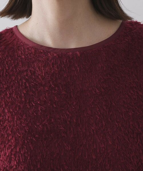 OPAQUE.CLIP / オペーク ドット クリップ シャツ・ブラウス | 前後2WAY シアーフリンジジャカードブラウス【洗濯機OK】 | 詳細25