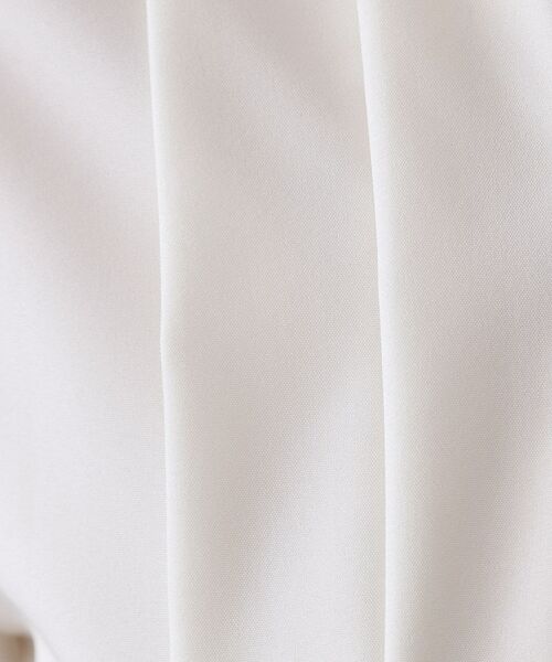 OPAQUE.CLIP / オペーク ドット クリップ シャツ・ブラウス | バイカラーボウタイブラウス【洗濯機OK】 | 詳細4