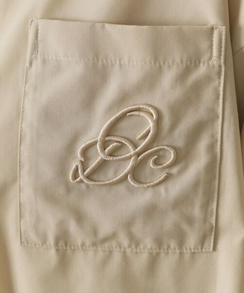 OPAQUE.CLIP / オペーク ドット クリップ シャツ・ブラウス | ポケット刺繍レギュラーカラーシャツ【洗濯機OK】 | 詳細12