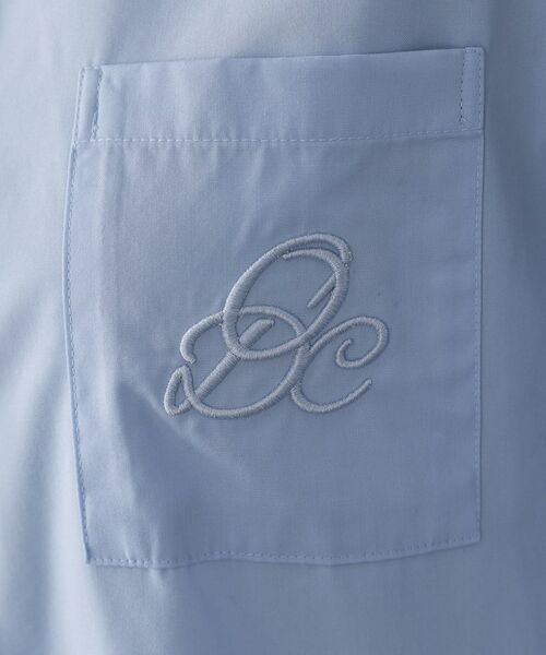 OPAQUE.CLIP / オペーク ドット クリップ シャツ・ブラウス | ポケット刺繍レギュラーカラーシャツ【洗濯機OK】 | 詳細20