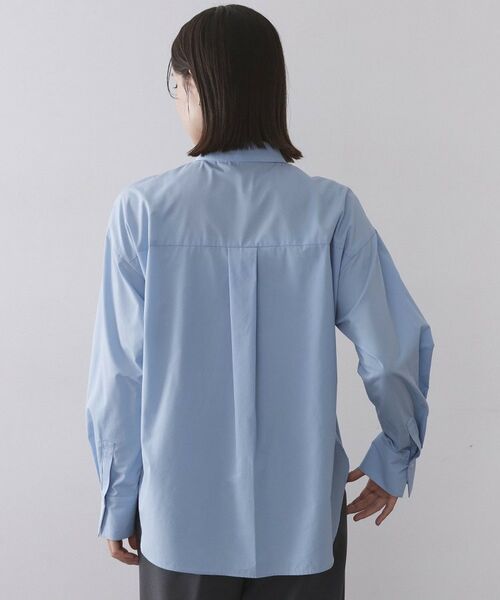 OPAQUE.CLIP / オペーク ドット クリップ シャツ・ブラウス | ポケット刺繍レギュラーカラーシャツ【洗濯機OK】 | 詳細23