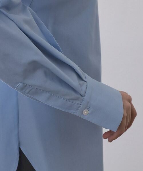 OPAQUE.CLIP / オペーク ドット クリップ シャツ・ブラウス | ポケット刺繍レギュラーカラーシャツ【洗濯機OK】 | 詳細26