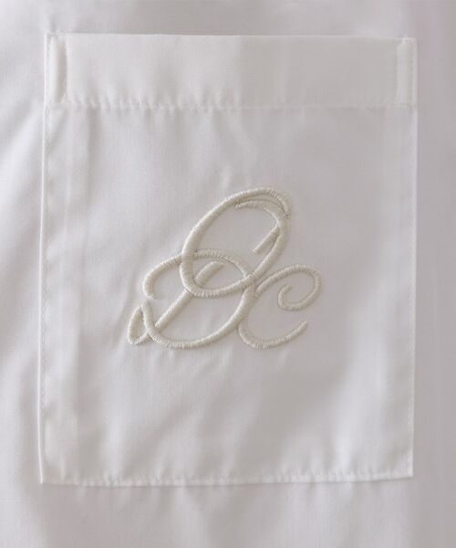 OPAQUE.CLIP / オペーク ドット クリップ シャツ・ブラウス | ポケット刺繍レギュラーカラーシャツ【洗濯機OK】 | 詳細4