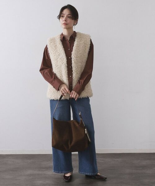 OPAQUE.CLIP / オペーク ドット クリップ シャツ・ブラウス | ポケット刺繍レギュラーカラーシャツ【洗濯機OK】 | 詳細7