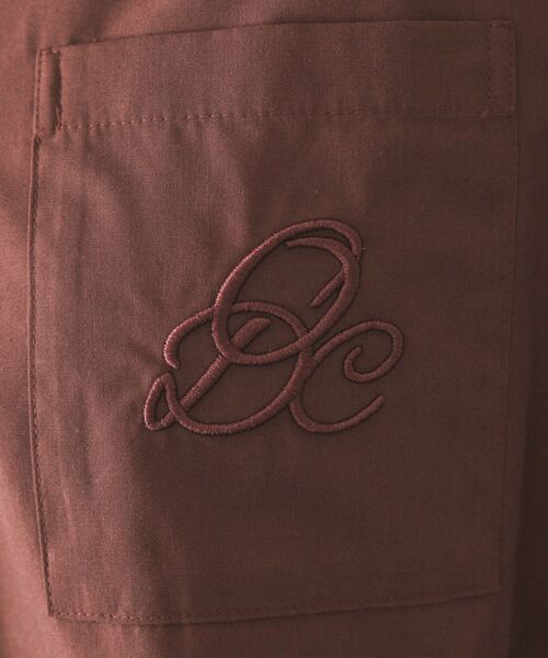 OPAQUE.CLIP / オペーク ドット クリップ シャツ・ブラウス | ポケット刺繍レギュラーカラーシャツ【洗濯機OK】 | 詳細8