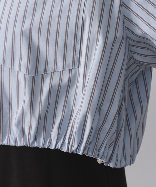 OPAQUE.CLIP / オペーク ドット クリップ シャツ・ブラウス | ドロストヘムショートシャツ【洗濯機OK】 | 詳細19