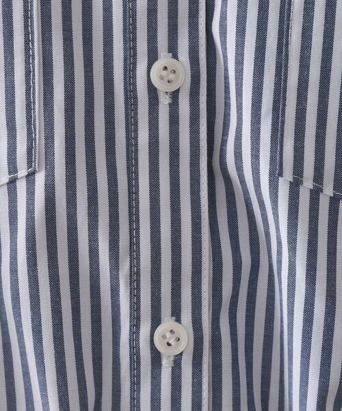 OPAQUE.CLIP / オペーク ドット クリップ シャツ・ブラウス | ドロストヘムショートシャツ【洗濯機OK】 | 詳細8