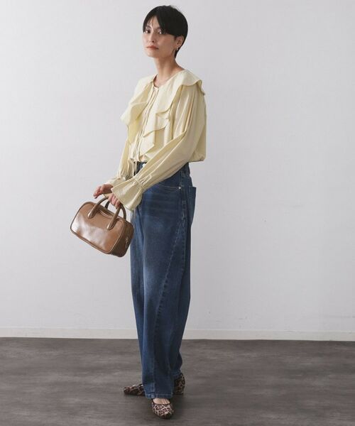 OPAQUE.CLIP / オペーク ドット クリップ シャツ・ブラウス | ラッフルフリルブラウス【洗濯機OK】 | 詳細11