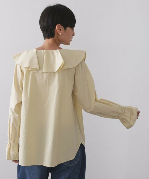 OPAQUE.CLIP / オペーク ドット クリップ シャツ・ブラウス | ラッフルフリルブラウス【洗濯機OK】 | 詳細15