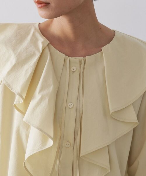 OPAQUE.CLIP / オペーク ドット クリップ シャツ・ブラウス | ラッフルフリルブラウス【洗濯機OK】 | 詳細16