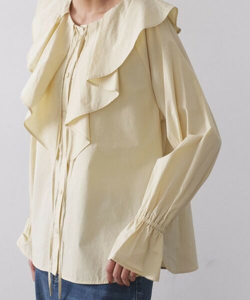 OPAQUE.CLIP / オペーク ドット クリップ シャツ・ブラウス | ラッフルフリルブラウス【洗濯機OK】 | 詳細17