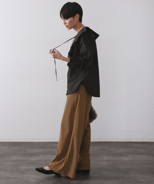 OPAQUE.CLIP / オペーク ドット クリップ シャツ・ブラウス | ラッフルフリルブラウス【洗濯機OK】 | 詳細7