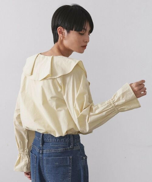 OPAQUE.CLIP / オペーク ドット クリップ シャツ・ブラウス | ラッフルフリルブラウス【洗濯機OK】 | 詳細9