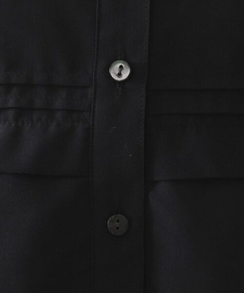 OPAQUE.CLIP / オペーク ドット クリップ シャツ・ブラウス | ピンタックフリルショートシャツ【洗濯機OK】 | 詳細8