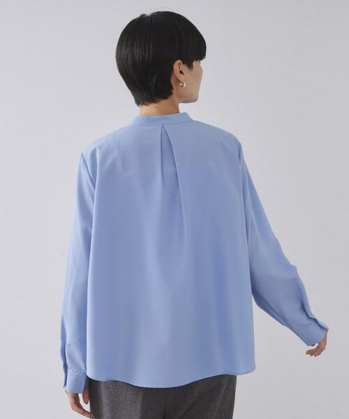 OPAQUE.CLIP / オペーク ドット クリップ シャツ・ブラウス | フロントフリルブラウス【洗濯機OK】 | 詳細15