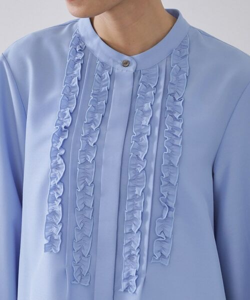 OPAQUE.CLIP / オペーク ドット クリップ シャツ・ブラウス | フロントフリルブラウス【洗濯機OK】 | 詳細16