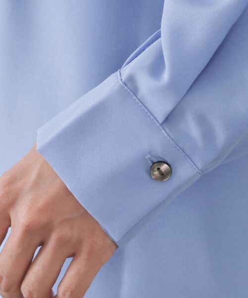 OPAQUE.CLIP / オペーク ドット クリップ シャツ・ブラウス | フロントフリルブラウス【洗濯機OK】 | 詳細19