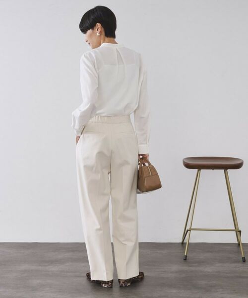 OPAQUE.CLIP / オペーク ドット クリップ シャツ・ブラウス | フロントフリルブラウス【洗濯機OK】 | 詳細3