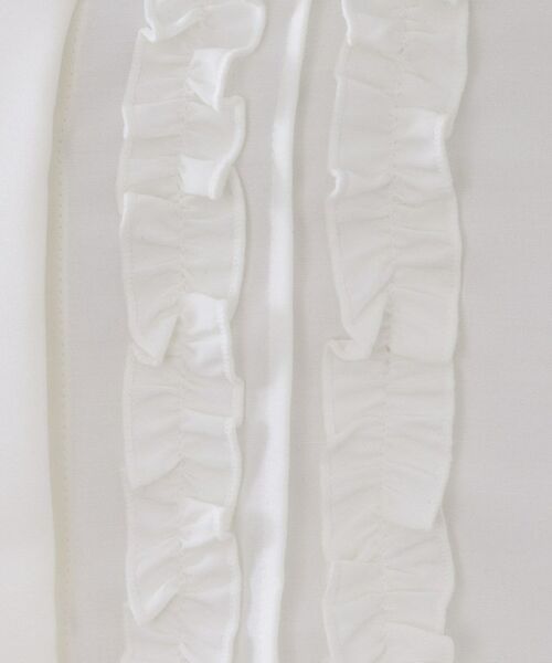 OPAQUE.CLIP / オペーク ドット クリップ シャツ・ブラウス | フロントフリルブラウス【洗濯機OK】 | 詳細4