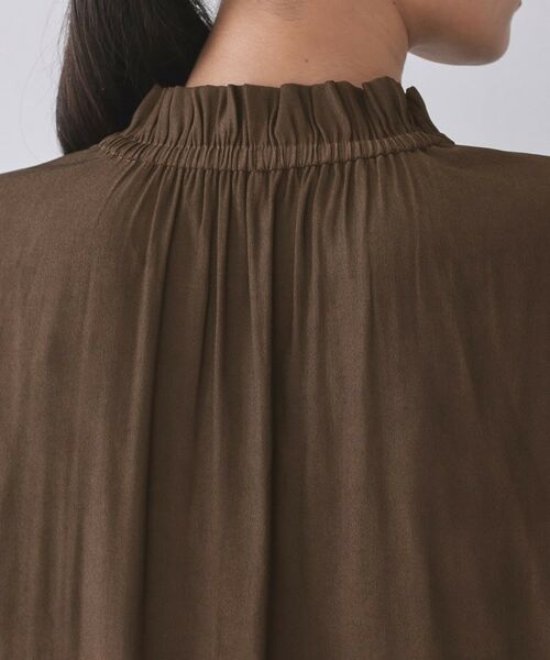 OPAQUE.CLIP / オペーク ドット クリップ シャツ・ブラウス | フリルカラーブラウス【洗濯機OK】 | 詳細17