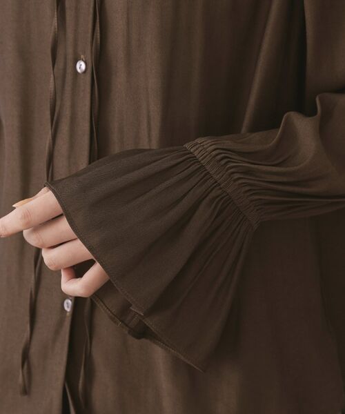 OPAQUE.CLIP / オペーク ドット クリップ シャツ・ブラウス | フリルカラーブラウス【洗濯機OK】 | 詳細19