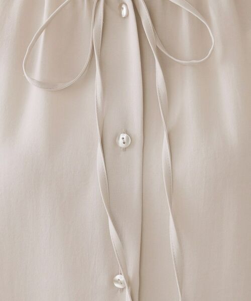 OPAQUE.CLIP / オペーク ドット クリップ シャツ・ブラウス | フリルカラーブラウス【洗濯機OK】 | 詳細8