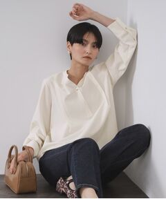 OPAQUE.CLIP / オペーク ドット クリップ シャツ・ブラウス | タックスキッパーブラウス【洗濯機OK】