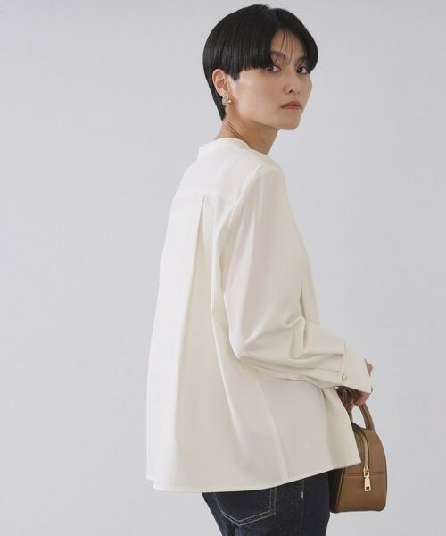 OPAQUE.CLIP / オペーク ドット クリップ シャツ・ブラウス | タックスキッパーブラウス【洗濯機OK】 | 詳細1