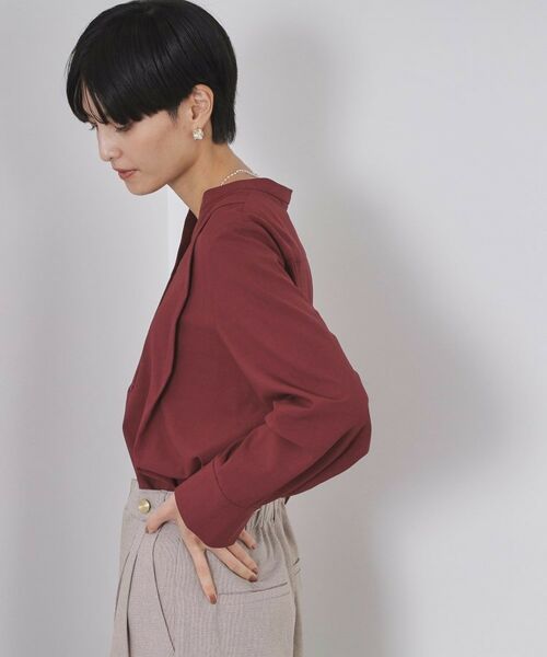 OPAQUE.CLIP / オペーク ドット クリップ シャツ・ブラウス | タックスキッパーブラウス【洗濯機OK】 | 詳細13