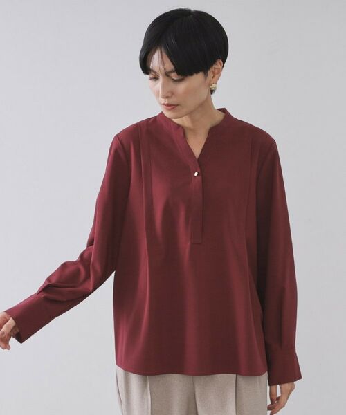 OPAQUE.CLIP / オペーク ドット クリップ シャツ・ブラウス | タックスキッパーブラウス【洗濯機OK】 | 詳細17