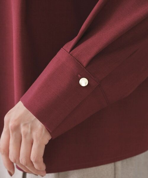 OPAQUE.CLIP / オペーク ドット クリップ シャツ・ブラウス | タックスキッパーブラウス【洗濯機OK】 | 詳細23