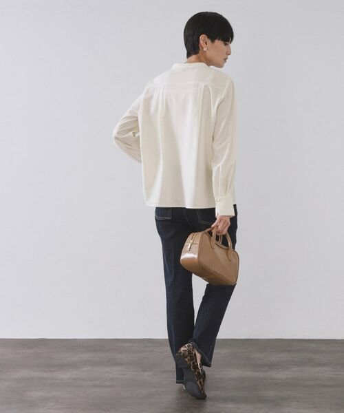 OPAQUE.CLIP / オペーク ドット クリップ シャツ・ブラウス | タックスキッパーブラウス【洗濯機OK】 | 詳細3