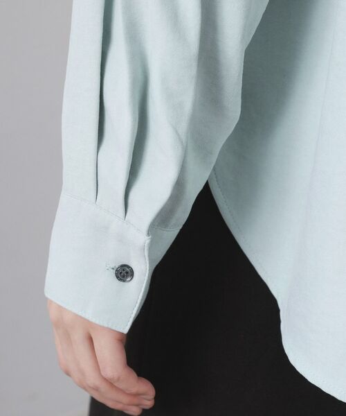 OPAQUE.CLIP / オペーク ドット クリップ シャツ・ブラウス | スエードライクシャツ【洗濯機OK】 | 詳細18