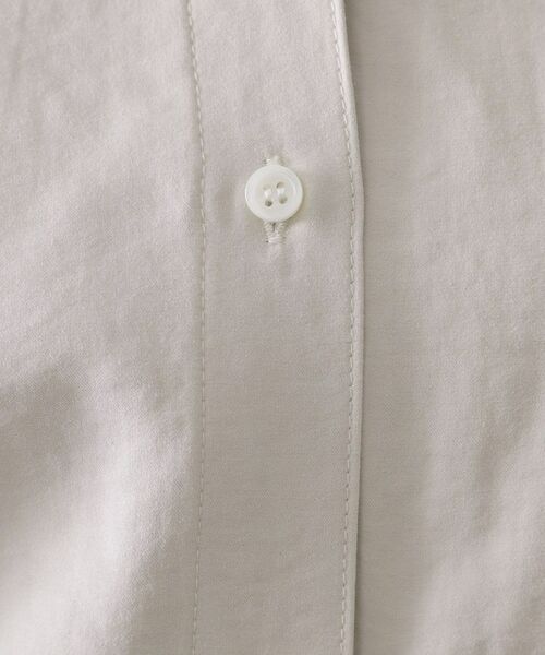 OPAQUE.CLIP / オペーク ドット クリップ シャツ・ブラウス | スエードライクシャツ【洗濯機OK】 | 詳細4
