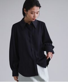 OPAQUE.CLIP / オペーク ドット クリップ シャツ・ブラウス | 【es】ビックカラーブラウス【洗濯機OK】