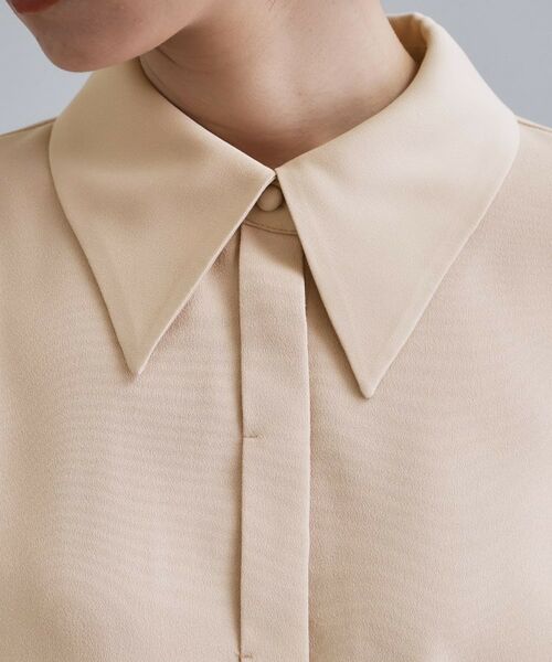 OPAQUE.CLIP / オペーク ドット クリップ シャツ・ブラウス | 【es】ビックカラーブラウス【洗濯機OK】 | 詳細12