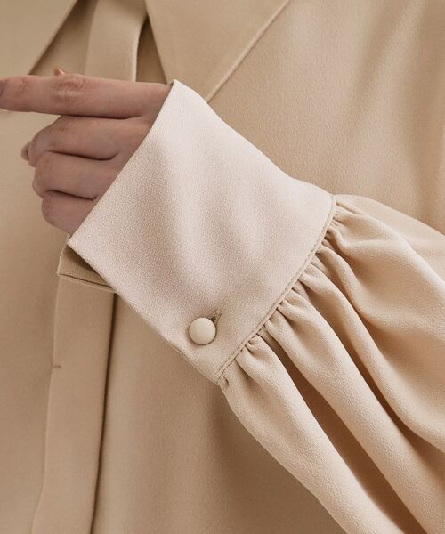 OPAQUE.CLIP / オペーク ドット クリップ シャツ・ブラウス | 【es】ビックカラーブラウス【洗濯機OK】 | 詳細15