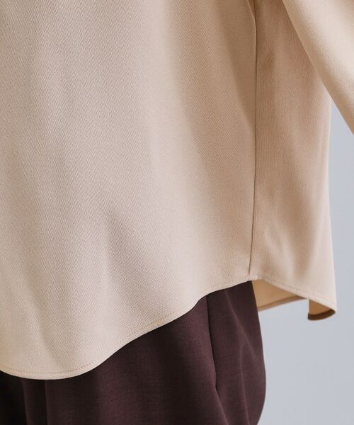 OPAQUE.CLIP / オペーク ドット クリップ シャツ・ブラウス | 【es】ビックカラーブラウス【洗濯機OK】 | 詳細16