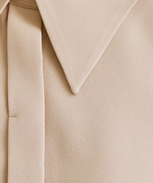 OPAQUE.CLIP / オペーク ドット クリップ シャツ・ブラウス | 【es】ビックカラーブラウス【洗濯機OK】 | 詳細4