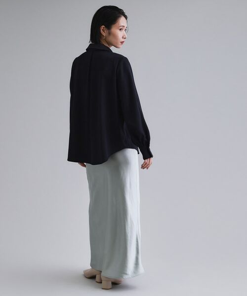 OPAQUE.CLIP / オペーク ドット クリップ シャツ・ブラウス | 【es】ビックカラーブラウス【洗濯機OK】 | 詳細7