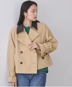OPAQUE.CLIP / オペーク ドット クリップ トレンチコート | ショートトレンチコート【洗える】