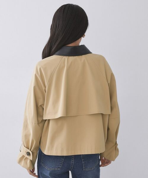 OPAQUE.CLIP / オペーク ドット クリップ トレンチコート | ショートトレンチコート【洗える】 | 詳細12