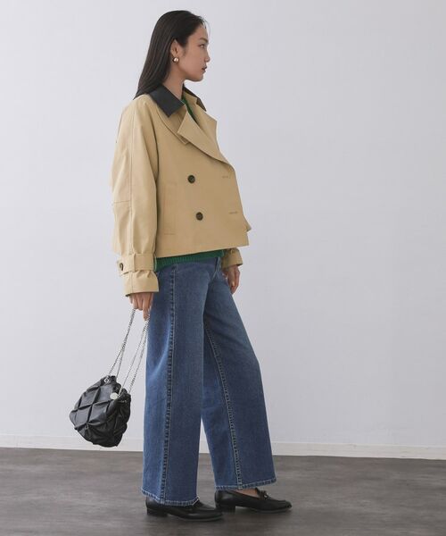 OPAQUE.CLIP / オペーク ドット クリップ トレンチコート | ショートトレンチコート【洗える】 | 詳細4