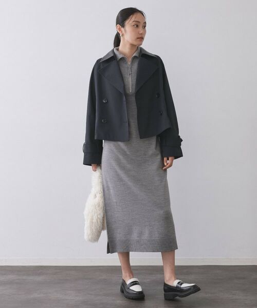 OPAQUE.CLIP / オペーク ドット クリップ トレンチコート | ショートトレンチコート【洗える】 | 詳細7