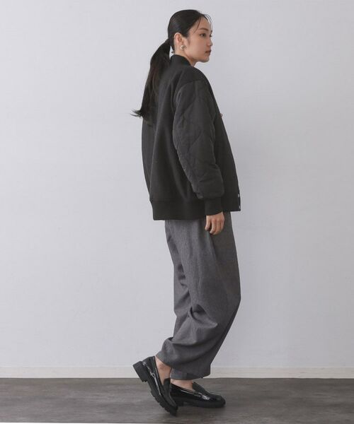 OPAQUE.CLIP / オペーク ドット クリップ レザーブルゾン・ジャケット | 《リバーシブル》キルティングブルゾン | 詳細23