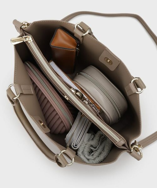 OPAQUE.CLIP / オペーク ドット クリップ トートバッグ | 【2WAY/人間工学】ソフトシュリンク合皮ミドルサイズトートバッグ | 詳細16