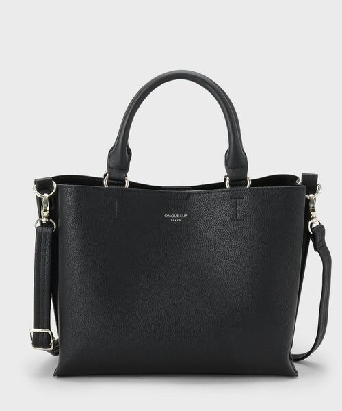 OPAQUE.CLIP / オペーク ドット クリップ トートバッグ | 【2WAY/人間工学】ソフトシュリンク合皮ミドルサイズトートバッグ | 詳細8