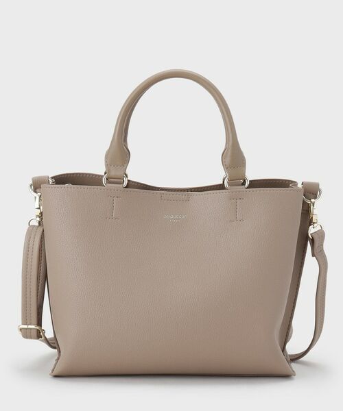 OPAQUE.CLIP / オペーク ドット クリップ トートバッグ | 【2WAY/人間工学】ソフトシュリンク合皮ミドルサイズトートバッグ | 詳細9